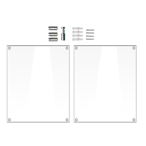 4Sets Bilderrahmen Modern Fotohalter Für