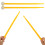 2Paren Dubbelzijdige Nylon Drumsticks Praktische Percussie 10