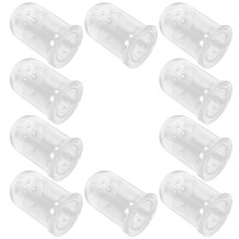 50Stk Wiederverwendbarer Transparenter Acryl Zahnstocher Organizer