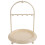 3Stk Schmuck Organizer ABS Beige Für Ohrringe Ringe 1