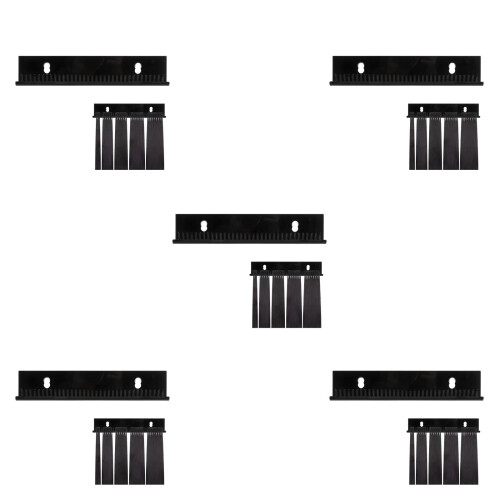 5Stk Haarverlängerung Display Wandhalterung 2