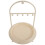 3Stk Schmuck Organizer ABS Beige Für Ohrringe Ringe 2