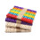 600Stk Farbige Holzstäbchen Und Bastelmaterial Kinder Geschenk 10
