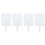 4Stk Sublimierbare Mdf Bilderrahmen Weiß Graduation Party 6