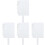 4Stk Sublimierbare Mdf Bilderrahmen Weiß Graduation Party 4