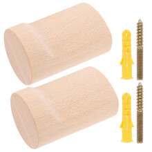10Sets Holz-Wandklebehaken Langlebig Für Handtücher Und Mäntel