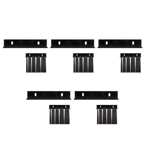 5Stk Haarverlängerung Display Wandhalterung 1