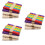 600Stk Farbige Holzstäbchen Und Bastelmaterial Kinder Geschenk 7