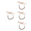 4Stk Damen Boho Gürtel & Kopfband, , Lederoptik Mit 5