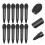 2Set Spazzole Silicone Per Rossetto Nero 11