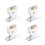 24Set Cordone Per Tende Bamboo E Resistenti 2