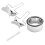 2Sets Teigtaschenformer Für Zuhause Silber 2