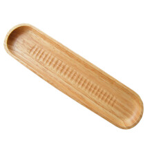 2Stk Khaki Holz Sushi Servierteller Für Restaurant Und Zuhause