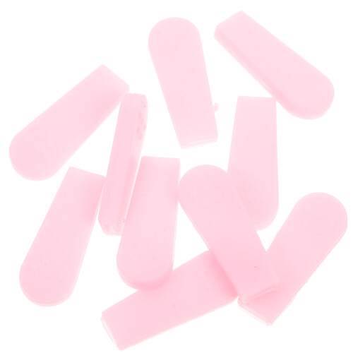 60Pz Coperture Antiscivolo Per Artigli Macchina Snack E Gioco Rosa