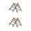 4Pz Mini Decorativa Rattan Per E Miniature 5