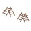 4Pz Mini Decorativa Rattan Per E Miniature 8