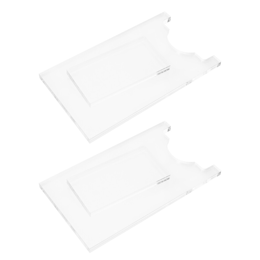 4Sets Clear Furniture Bumpers Couch Wall Spacer And Under Sofa Blocker 3591263186749
