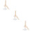 3Pz Modello Articolare E Caviglia PVC Beige Per Apprendimento 10