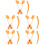 5Set Cosplay Orecchie Animale Con Coda E Naso 8