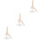 3Pz Modello Articolare E Caviglia PVC Beige Per Apprendimento 6