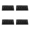 4Pcs Luminous Car Phone Temporary Parking Card Black 4