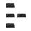 4Pcs Luminous Car Phone Temporary Parking Card Black 10