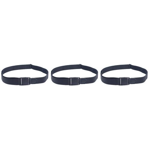 3Pz Fermacamicia Nero in Nylon Con Clip Per Perfetta 2