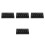 4Pcs Luminous Car Phone Temporary Parking Card Black 6