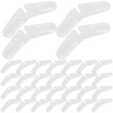 100Pz Inserti Colletto PVC Per Camicie Uomo