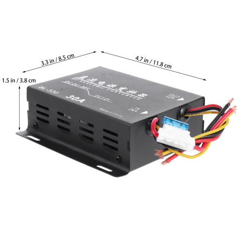 5Pièces Convertisseur De Puissance Auto 24V À 12V Robuste Et Sécurisé 1