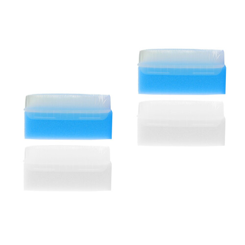4Stk Blau Sensory Massagebürste 2