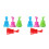 8Pcs PVC Kitchen Cleaning Tools Toilet Suction Cups Assorted Colors 9
