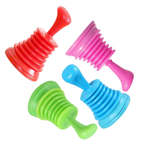 8Pcs PVC Kitchen Cleaning Tools Toilet Suction Cups Assorted Colors 2