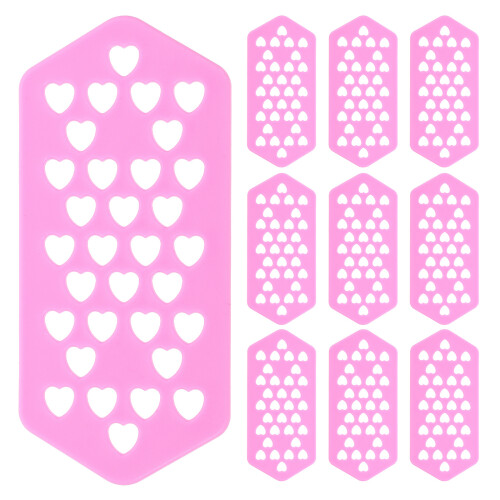 40St Professionele ABS Permrollers Roze Curlers Voor Krullen 2