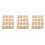 48St Opberglabels Speelgoed Kinderkamer Beige 5