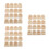 48St Opberglabels Speelgoed Kinderkamer Beige 6