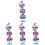 4Conjuntos Dna Científico Metal Para E Montagem 3