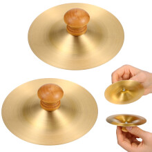 4Pz Strumento Percussione Rame Cembali Da Dito Per Balli E Bambini