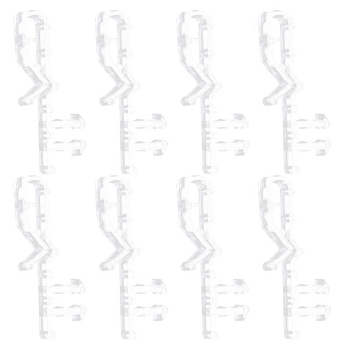 40Pz Clips Per Tende in PP , Resistenti E Facili Da Installare 1