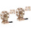 2Pcs Wooden Coffee 3D Kids Puzzles DIY Creative Assembling Toy 5