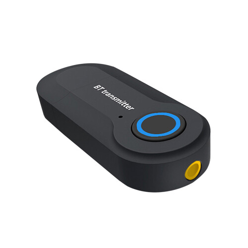 2Pz Trasmettitore Nero USB 3.5mm Audio Per