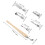 1Conjunto Kit Cuidados Cutículas Aço Removedor Unhas Manicure 3