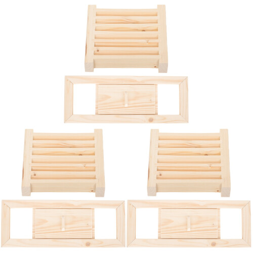 3Conjuntos Janela Persianas De Khaki Para Sauna Com Ventilação 1