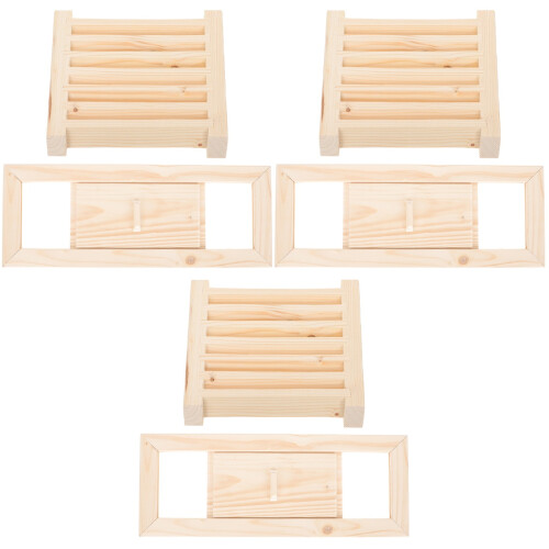 3Conjuntos Janela Persianas De Khaki Para Sauna Com Ventilação 2