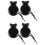 2Pares Castanholas De Preta Para Ritmo E Infantil 7