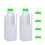 4Sets Durable Lamb Feeding Bottles White Livestock Nursing Tools 2