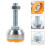 5Pcs Heavy Duty Self Leveling Feet Carbon Steel Adjustable Rubber Base 11