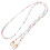 5Pcs Transparent Plastic Beaded Phone Wrist Strap Keychain Lanyard 2