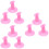 9Pz Unghie Rosa Per Nail Art, Rigida, Stabili 7