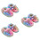 3Pares Chinelos Infantís Para Casa Silenciosos Quentes E 7